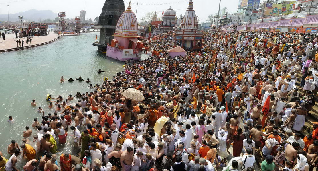 Second Shahi Snan in Haridwar