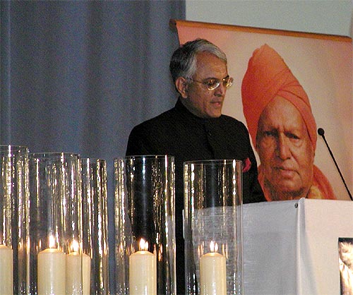 Ambassador of India to Czech Republic, H.E. Shree P.S. Raghavan at his opening speech