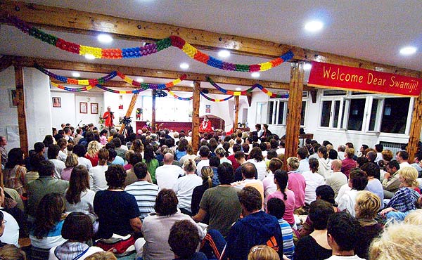 His Holiness Swamiji in Zagreb Ashram