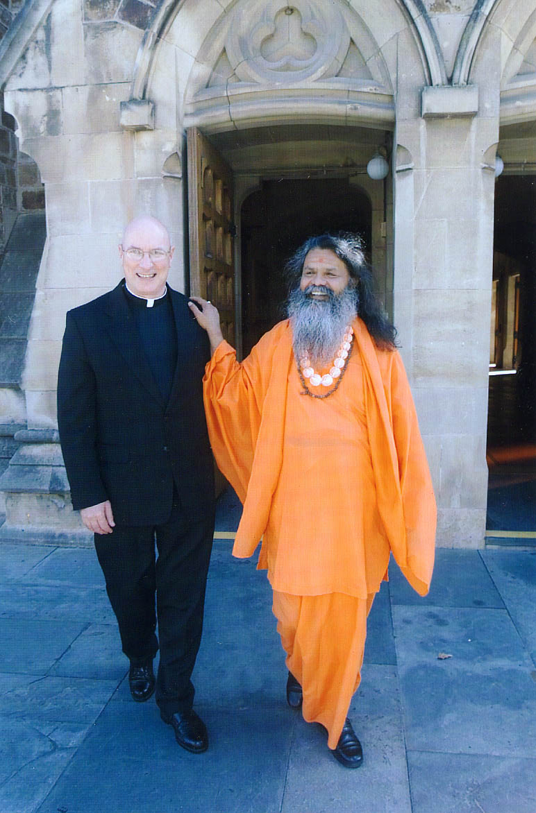 Swamiji and Father David