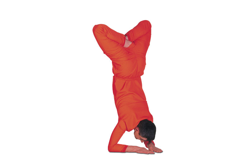 Yoga asana : Chin Stand Scorpion pose /Ganda Bherundasana | Reduce double  chin, Hip injuries, Back muscles